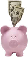 A piggy bank